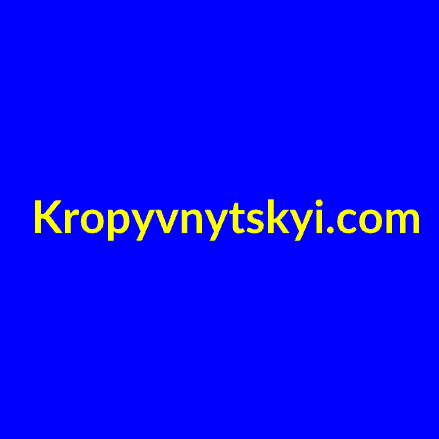 The .com domain name for the city and raion of Kropyvnytskyi in Ukraine